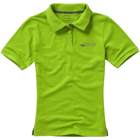 Damskie polo Calgary z krótkim rękawem zielone jabłuszko (38081684) Damskie polo Calgary z krótkim rękawem zielone jabłuszko (38081684)
