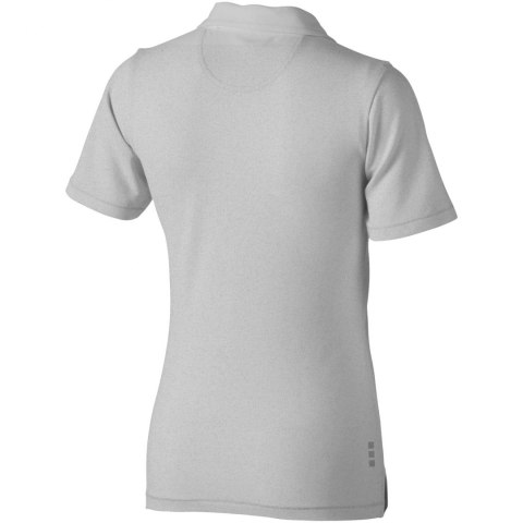 Damskie polo Markham z krótkim rękawem ze stretchu szary melanż (38085960) Damskie polo Markham z krótkim rękawem ze stretchu szary melanż (38085960)