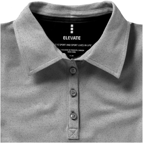 Damskie polo Markham z krótkim rękawem ze stretchu szary melanż (38085960) Damskie polo Markham z krótkim rękawem ze stretchu szary melanż (38085960)