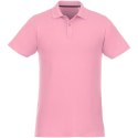 Helios - koszulka męska polo z krótkim rękawem jasnoróżowy (38106233)