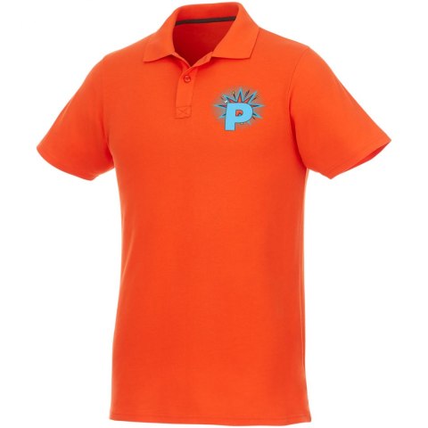 Helios - koszulka męska polo z krótkim rękawem pomarańczowy (38106331) Helios - koszulka męska polo z krótkim rękawem pomarańczowy (38106331)