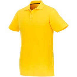 Helios - koszulka męska polo z krótkim rękawem żółty (38106100)