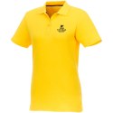 Helios - koszulka damska polo z krótkim rękawem żółty (38107103)