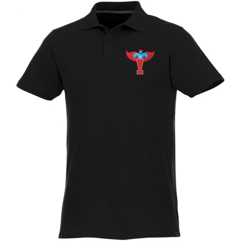 Helios - koszulka męska polo z krótkim rękawem czarny (38106991) Helios - koszulka męska polo z krótkim rękawem czarny (38106991)
