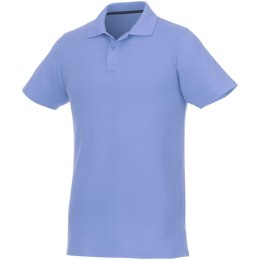 Helios - koszulka męska polo z krótkim rękawem jasnoniebieski (38106405)