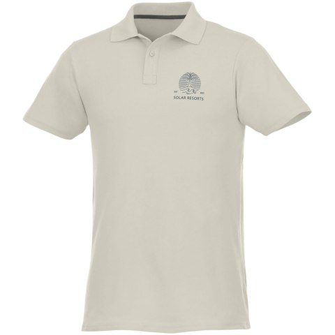 Helios - koszulka męska polo z krótkim rękawem jasnoszary (38106906) Helios - koszulka męska polo z krótkim rękawem jasnoszary (38106906)