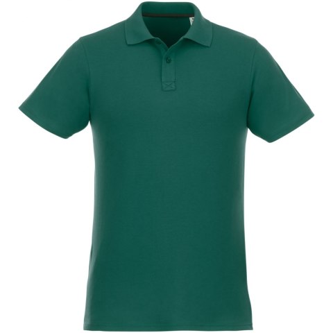 Helios - koszulka męska polo z krótkim rękawem leśny zielony (38106602) Helios - koszulka męska polo z krótkim rękawem leśny zielony (38106602)