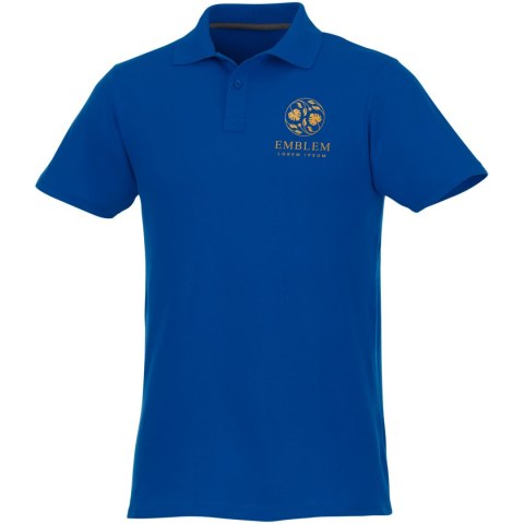 Helios - koszulka męska polo z krótkim rękawem niebieski (38106445) Helios - koszulka męska polo z krótkim rękawem niebieski (38106445)