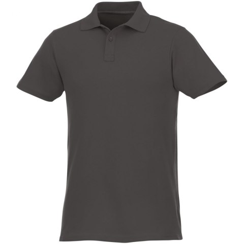 Helios - koszulka męska polo z krótkim rękawem szary sztormowy (38106892) Helios - koszulka męska polo z krótkim rękawem szary sztormowy (38106892)