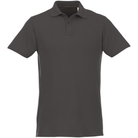 Helios - koszulka męska polo z krótkim rękawem szary sztormowy (38106892) Helios - koszulka męska polo z krótkim rękawem szary sztormowy (38106892)