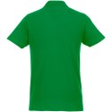 Helios - koszulka męska polo z krótkim rękawem zielona paproć (38106693)