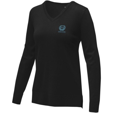 Damski sweter w serek Stanton czarny (38226993) Damski sweter w serek Stanton czarny (38226993)