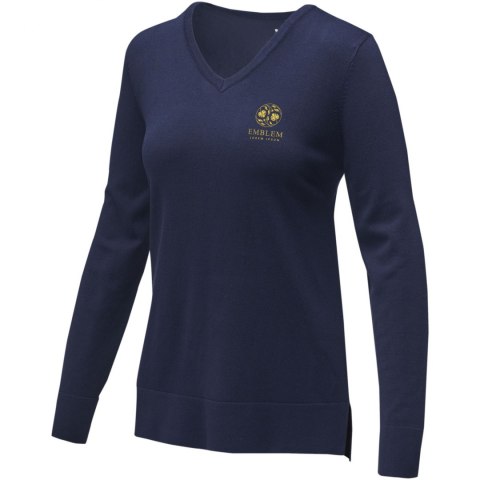 Damski sweter w serek Stanton granatowy (38226491) Damski sweter w serek Stanton granatowy (38226491)