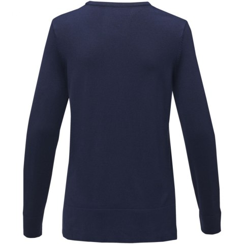 Damski sweter z okrągłym dekoltem Merrit granatowy (38228490) Damski sweter z okrągłym dekoltem Merrit granatowy (38228490)