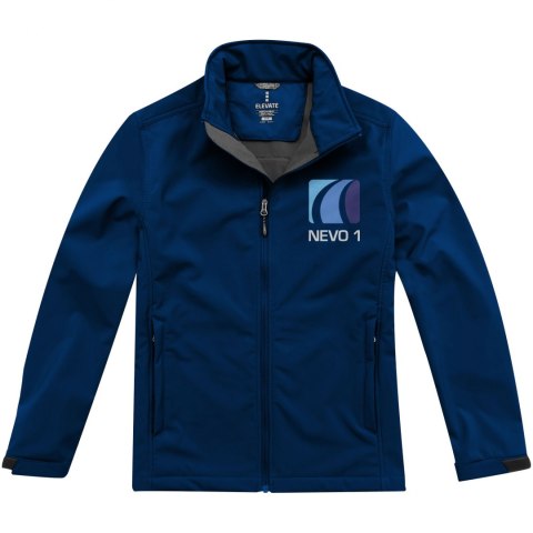 Męska kurtka typu softshell Maxson granatowy (38319491) Męska kurtka typu softshell Maxson granatowy (38319491)