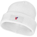 Czapka typu beanie Boreas z naszywką biały (38676010)