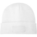 Czapka typu beanie Boreas z naszywką biały (38676010)