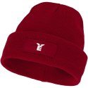 Czapka typu beanie Boreas z naszywką czerwony (38676250)