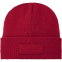 Czapka typu beanie Boreas z naszywką czerwony (38676250)