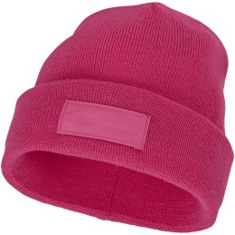 Czapka typu beanie Boreas z naszywką magenta (38676210)