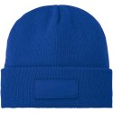 Czapka typu beanie Boreas z naszywką niebieski (38676440)