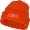 Czapka typu beanie Boreas z naszywką pomarańczowy (38676330)