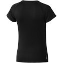 Damski T-shirt Niagara z krótkim rękawem z dzianiny Cool Fit odprowadzającej wilgoć czarny (39011991)