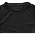 Damski T-shirt Niagara z krótkim rękawem z dzianiny Cool Fit odprowadzającej wilgoć czarny (39011991)