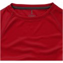 Damski T-shirt Niagara z krótkim rękawem z dzianiny Cool Fit odprowadzającej wilgoć czerwony (39011252)