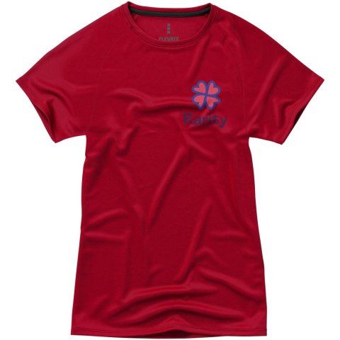Damski T-shirt Niagara z krótkim rękawem z dzianiny Cool Fit odprowadzającej wilgoć czerwony (39011255) Damski T-shirt Niagara z krótkim rękawem z dzianiny Cool Fit odprowadzającej wilgoć czerwony (39011255)