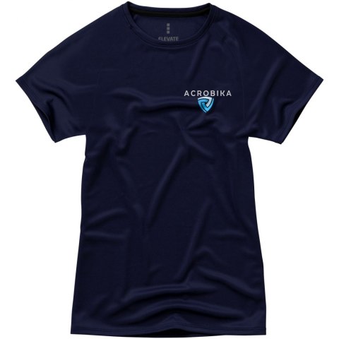 Damski T-shirt Niagara z krótkim rękawem z dzianiny Cool Fit odprowadzającej wilgoć granatowy (39011490) Damski T-shirt Niagara z krótkim rękawem z dzianiny Cool Fit odprowadzającej wilgoć granatowy (39011490)