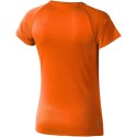 Damski T-shirt Niagara z krótkim rękawem z dzianiny Cool Fit odprowadzającej wilgoć pomarańczowy (39011330)