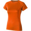 Damski T-shirt Niagara z krótkim rękawem z dzianiny Cool Fit odprowadzającej wilgoć pomarańczowy (39011332)