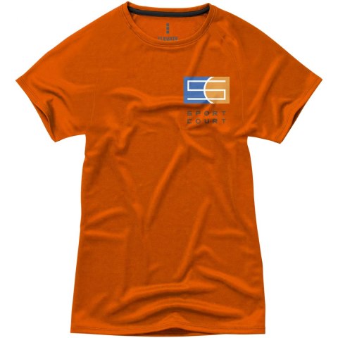 Damski T-shirt Niagara z krótkim rękawem z dzianiny Cool Fit odprowadzającej wilgoć pomarańczowy (39011332) Damski T-shirt Niagara z krótkim rękawem z dzianiny Cool Fit odprowadzającej wilgoć pomarańczowy (39011332)