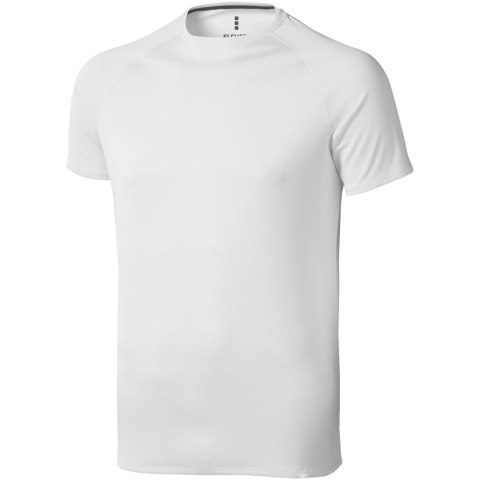 Męski T-shirt Niagara z krótkim rękawem z dzianiny Cool Fit odprowadzającej wilgoć biały (39010011)