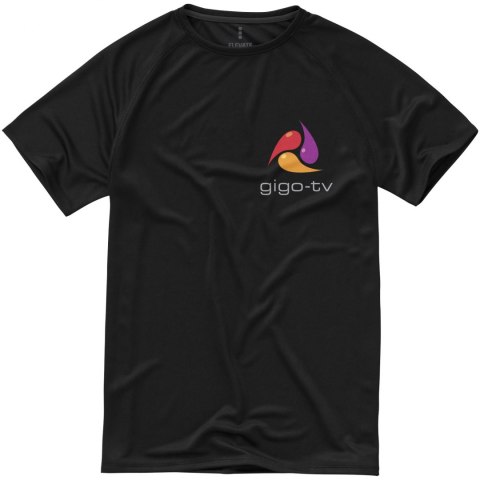 Męski T-shirt Niagara z krótkim rękawem z dzianiny Cool Fit odprowadzającej wilgoć czarny (39010994) Męski T-shirt Niagara z krótkim rękawem z dzianiny Cool Fit odprowadzającej wilgoć czarny (39010994)
