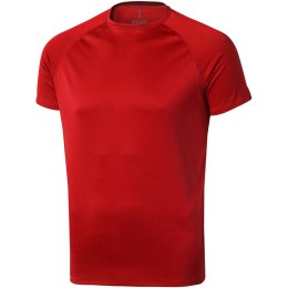 Męski T-shirt Niagara z krótkim rękawem z dzianiny Cool Fit odprowadzającej wilgoć czerwony (39010252)