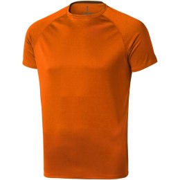 Męski T-shirt Niagara z krótkim rękawem z dzianiny Cool Fit odprowadzającej wilgoć pomarańczowy (39010332)