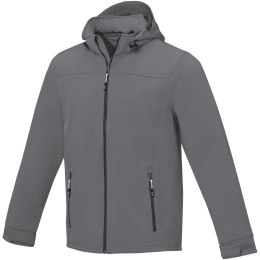 Męska kurtka softshell Langley stalowa szarość (39311820)