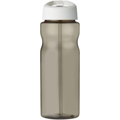Bidon H2O Eco o pojemności 650 ml z wieczkiem z dzióbkiem ciemnografitowy, biały (21009901) Bidon H2O Eco o pojemności 650 ml z wieczkiem z dzióbkiem ciemnografitowy, biały (21009901)