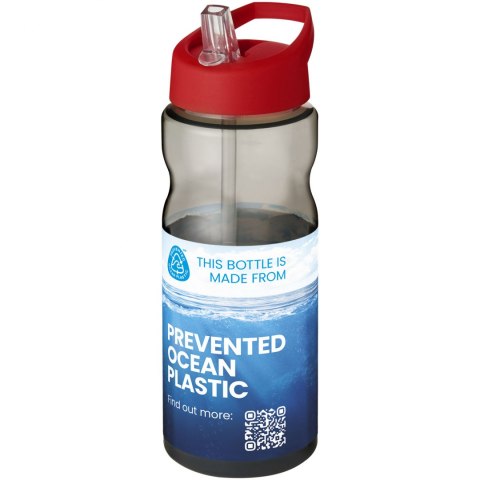 Bidon H2O Eco o pojemności 650 ml z wieczkiem z dzióbkiem ciemnografitowy, czerwony (21009905) Bidon H2O Eco o pojemności 650 ml z wieczkiem z dzióbkiem ciemnografitowy, czerwony (21009905)