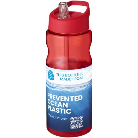 Bidon H2O Eco o pojemności 650 ml z wieczkiem z dzióbkiem czerwony, czerwony (21009909) Bidon H2O Eco o pojemności 650 ml z wieczkiem z dzióbkiem czerwony, czerwony (21009909)