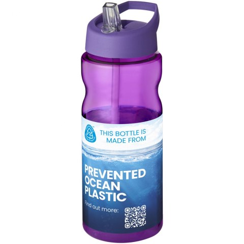 Bidon H2O Eco o pojemności 650 ml z wieczkiem z dzióbkiem fioletowy, fioletowy (21009912) Bidon H2O Eco o pojemności 650 ml z wieczkiem z dzióbkiem fioletowy, fioletowy (21009912)