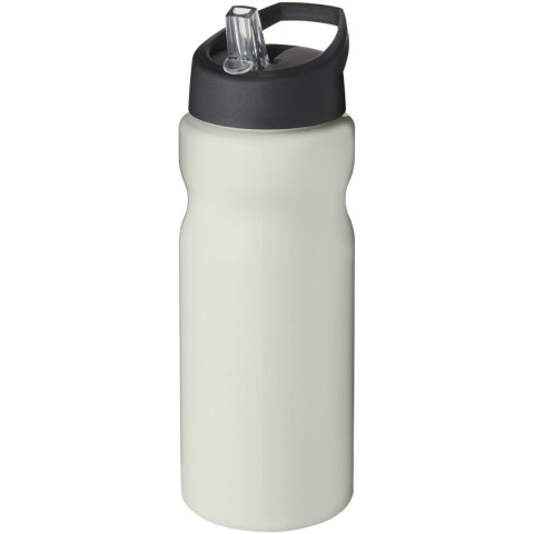 Bidon H2O Eco o pojemności 650 ml z wieczkiem z dzióbkiem kość słoniowa, czarny (21009914) Bidon H2O Eco o pojemności 650 ml z wieczkiem z dzióbkiem kość słoniowa, czarny (21009914)