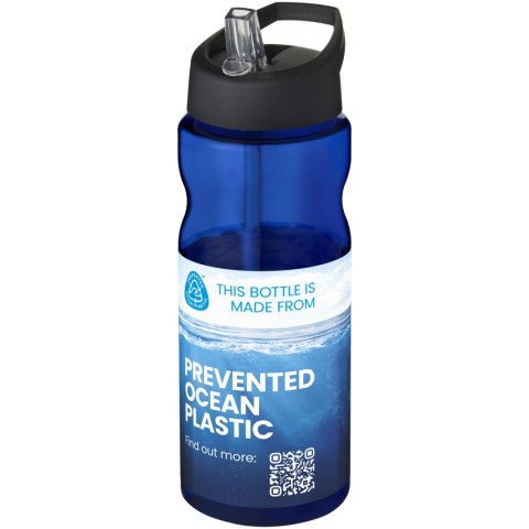 Bidon H2O Eco o pojemności 650 ml z wieczkiem z dzióbkiem niebieski, czarny (21009902) Bidon H2O Eco o pojemności 650 ml z wieczkiem z dzióbkiem niebieski, czarny (21009902)
