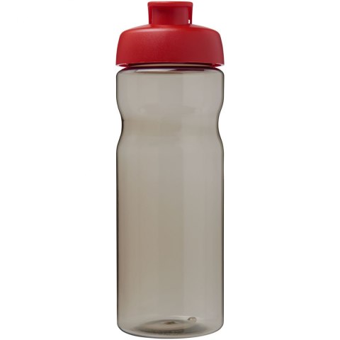 Bidon H2O Eco o pojemności 650 ml z wieczkiem zaciskowym ciemnografitowy, czerwony (21009703) Bidon H2O Eco o pojemności 650 ml z wieczkiem zaciskowym ciemnografitowy, czerwony (21009703)