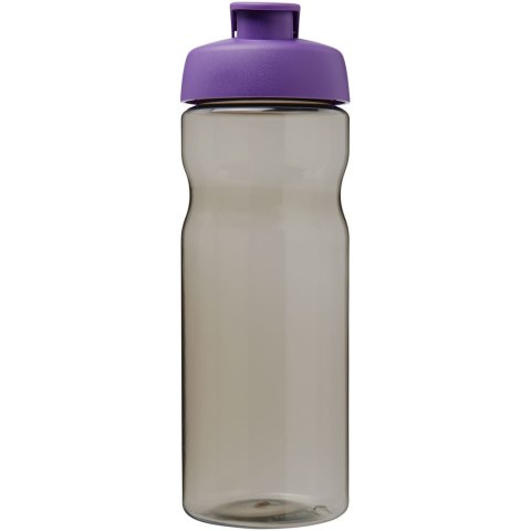 Bidon H2O Eco o pojemności 650 ml z wieczkiem zaciskowym ciemnografitowy, fioletowy (21009709) Bidon H2O Eco o pojemności 650 ml z wieczkiem zaciskowym ciemnografitowy, fioletowy (21009709)
