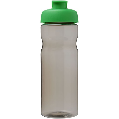 Bidon H2O Eco o pojemności 650 ml z wieczkiem zaciskowym ciemnografitowy, jasnozielony (21009706) Bidon H2O Eco o pojemności 650 ml z wieczkiem zaciskowym ciemnografitowy, jasnozielony (21009706)
