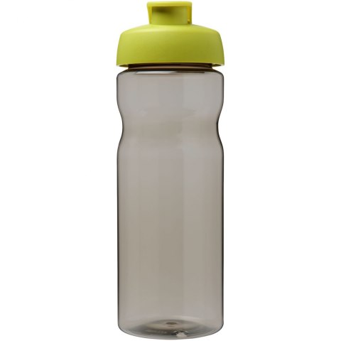 Bidon H2O Eco o pojemności 650 ml z wieczkiem zaciskowym ciemnografitowy, zielony limonkowowy (21009704) Bidon H2O Eco o pojemności 650 ml z wieczkiem zaciskowym ciemnografitowy, zielony limonkowowy (21009704)