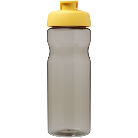 Bidon H2O Eco o pojemności 650 ml z wieczkiem zaciskowym ciemnografitowy, żółty (21009710) Bidon H2O Eco o pojemności 650 ml z wieczkiem zaciskowym ciemnografitowy, żółty (21009710)